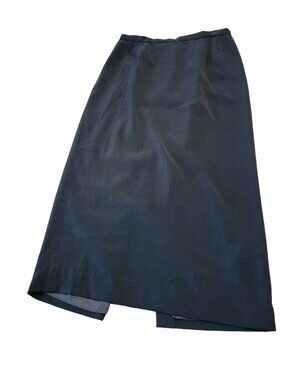 Alex Evenings Black Trouser/Maxi Elegant Long Skirt
